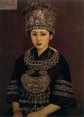 Oriental oil painting