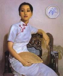 Oriental oil painting