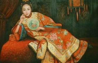 Oriental oil painting