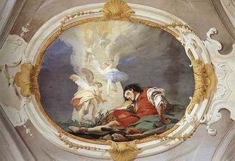 Religion oil painting