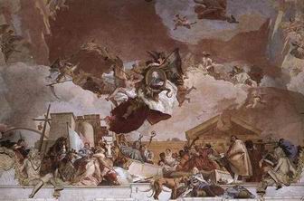 Religion oil painting