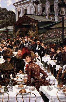 Tissot oil painting