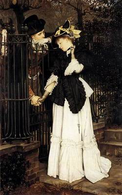Tissot oil painting