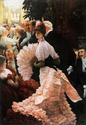 Tissot oil painting