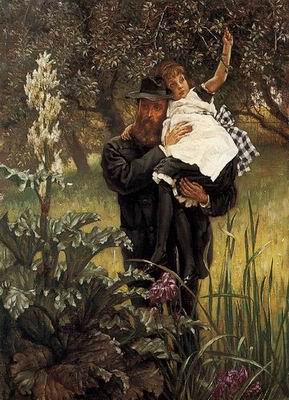 Tissot oil painting
