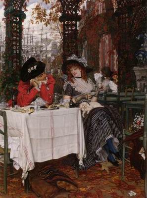 Tissot oil painting