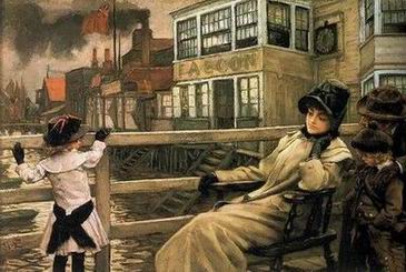 Tissot oil painting