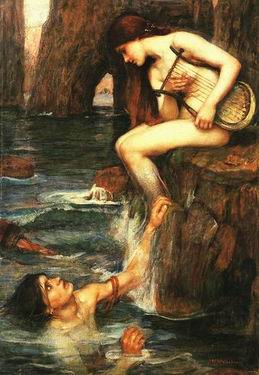 Waterhouse oil painting