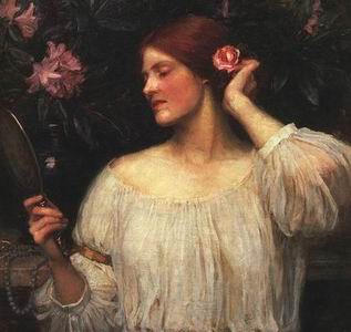 Waterhouse oil painting