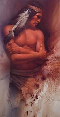 Aestheticism oil painting