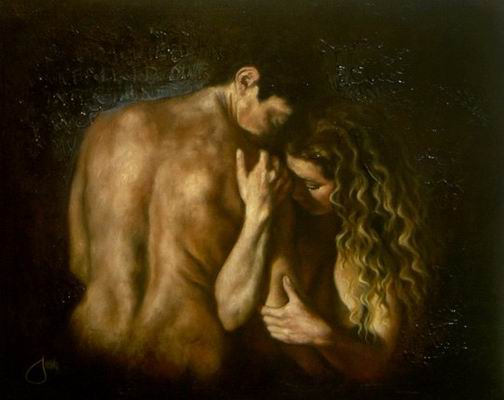 Aestheticism oil painting