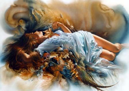 Aestheticism oil painting