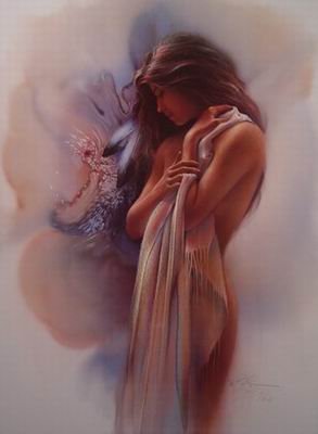 Aestheticism oil painting