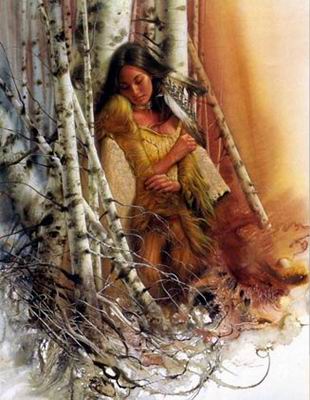 Aestheticism oil painting