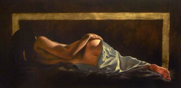 Aestheticism oil painting