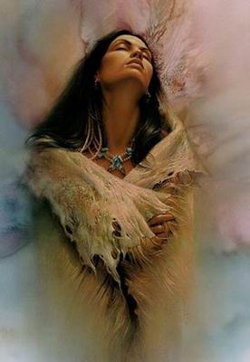 Aestheticism oil painting