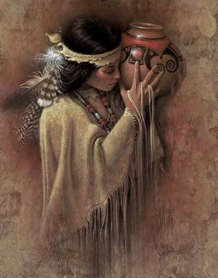 Aestheticism oil painting