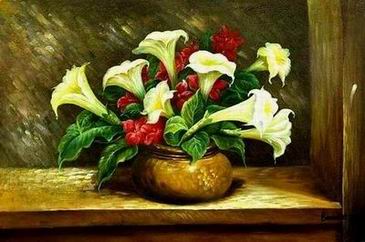 Flower A oil painting