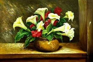 Flower A oil painting