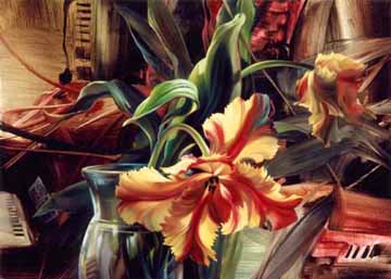 Flower A oil painting