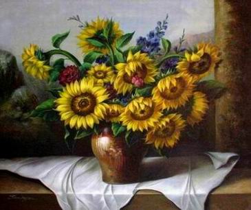 Flower A oil painting