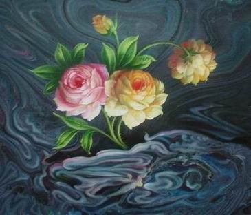 Flower A oil painting