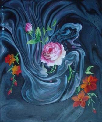 Flower A oil painting