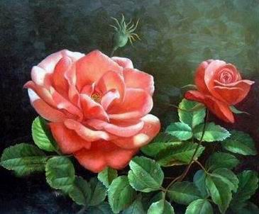 Flower A oil painting