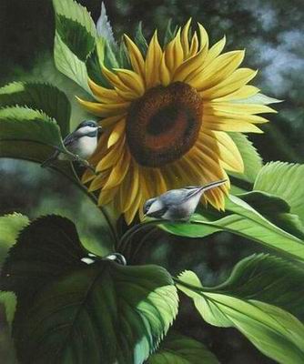 Flower A oil painting