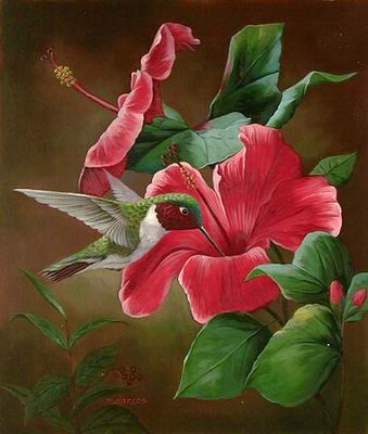 Flower A oil painting