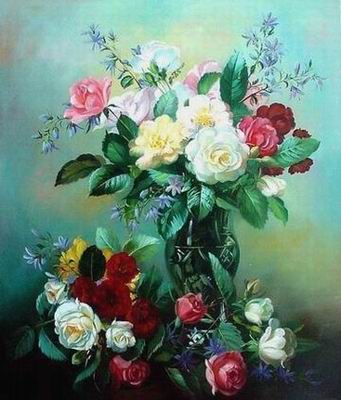 Flower B oil painting