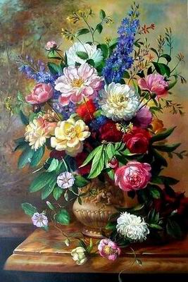 Flower B oil painting