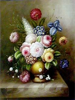 Flower B oil painting