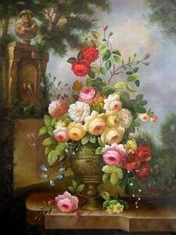 Flower B oil painting