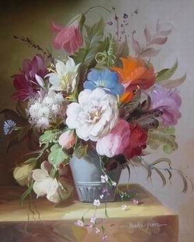 Flower B oil painting