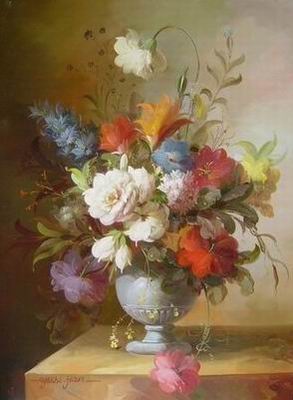 Flower B oil painting