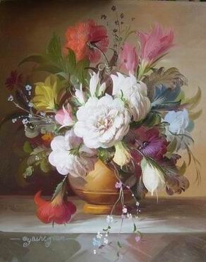 Flower B oil painting