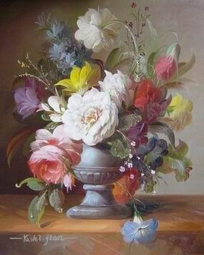 Flower B oil painting