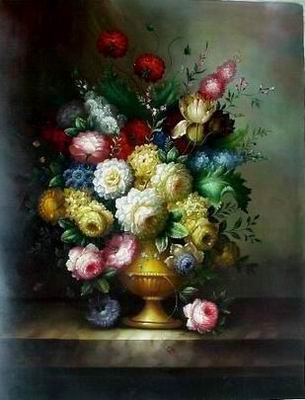 Flower B oil painting