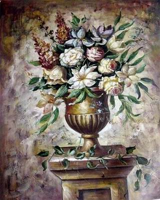 Flower B oil painting