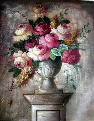 Flower B oil painting