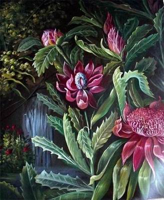 Flower B oil painting