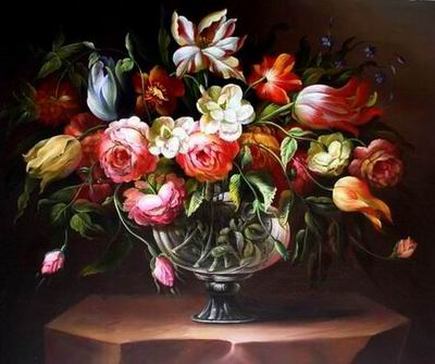 Flower B oil painting