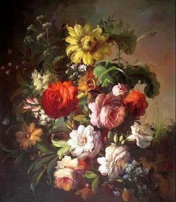 Flower B oil painting