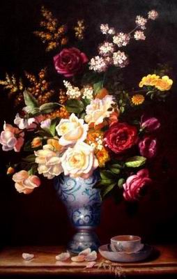 Flower B oil painting