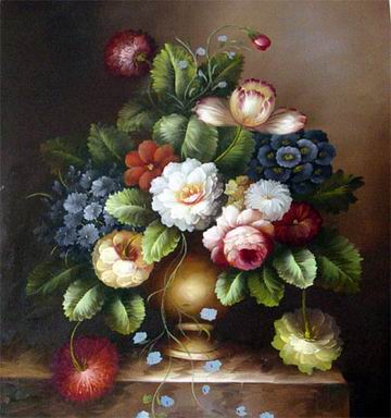 Flower B oil painting