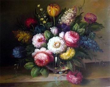 Flower B oil painting