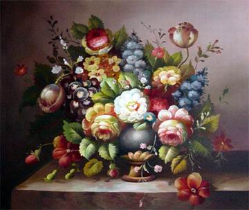 Flower B oil painting