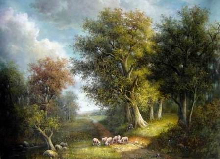 Landscape A oil painting