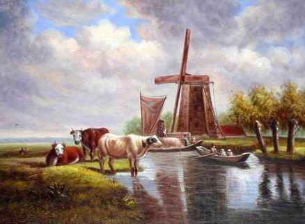 Landscape A oil painting